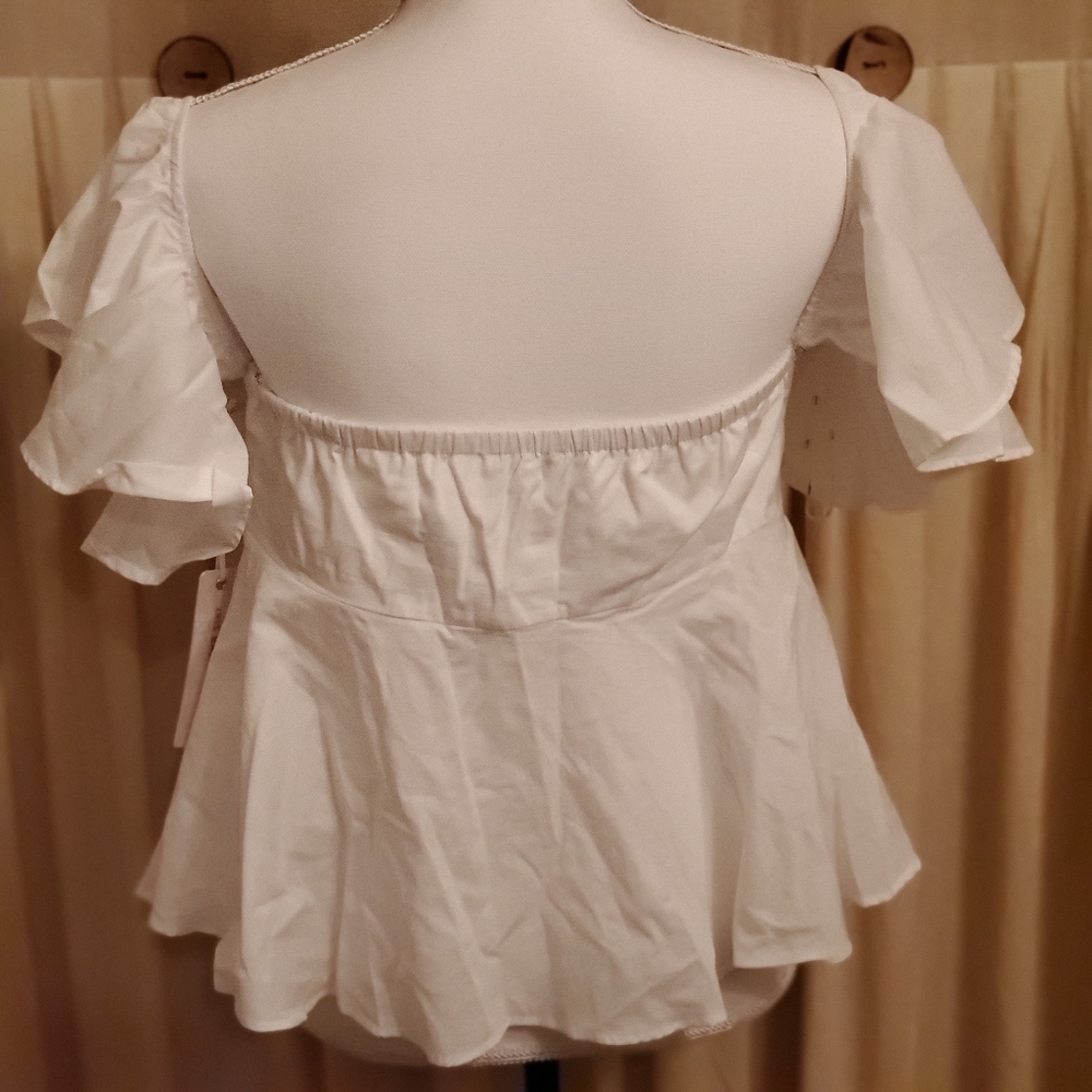 New!  Iris off the shoulder top  Sz.M (Women's) - Picture 5 of 5